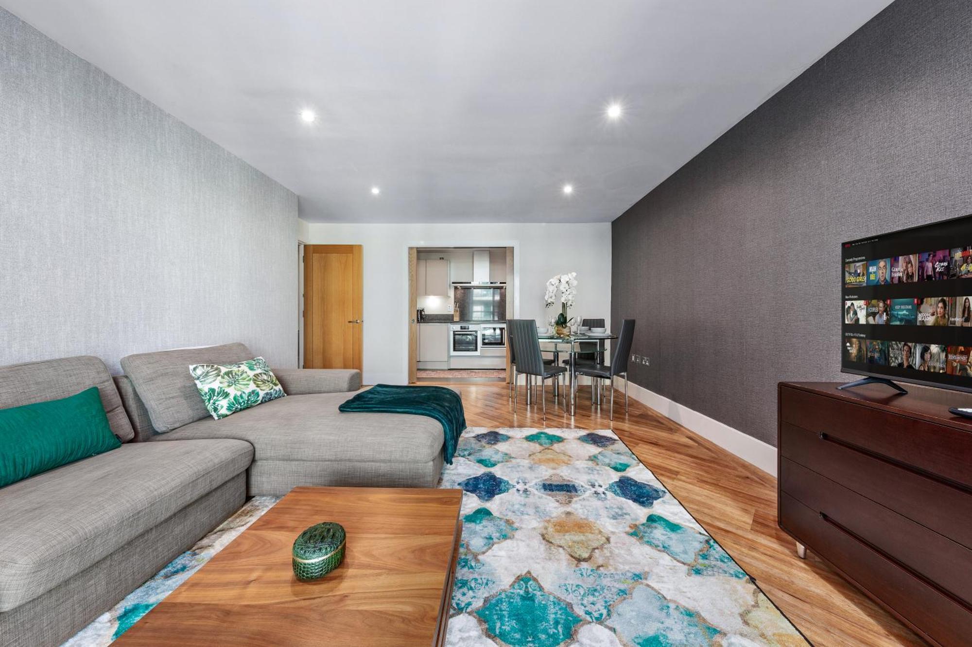 Vauxhall Large 2bedroom With Amazing River View Panoramic Balcony Apartament